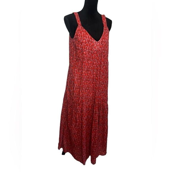 JOIE SLEEVELESS TIERED SUMMER FLOWY MAXI DRESS *Perfect for the summer* SIZE S - Picture 6 of 14